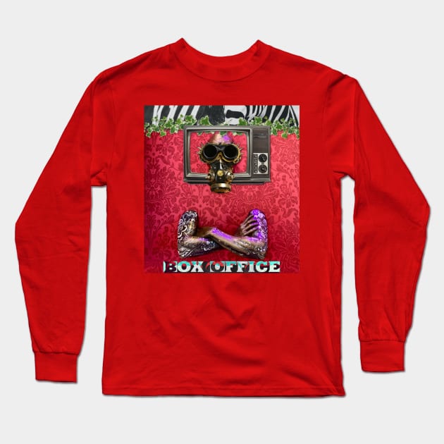 Box Office Movie Long Sleeve T-Shirt by Prossori